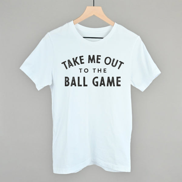 Red Take Me Out To The Ballgame Tee, DU Exclusives