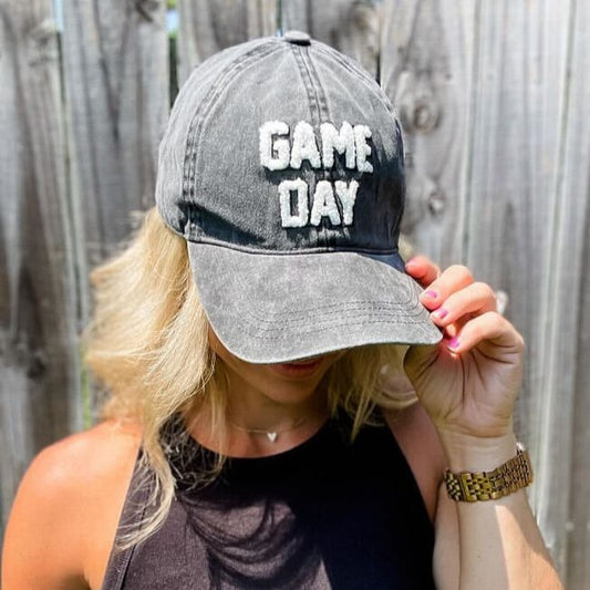 Game Day Chenille Patch Hat