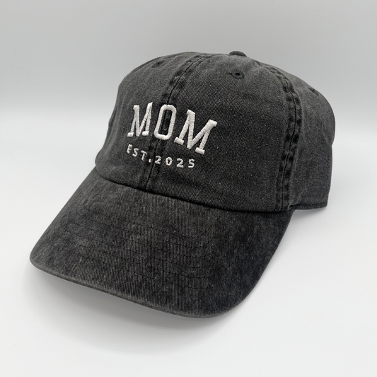 Mom Est. 2025 Hat