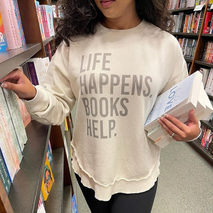 Life Happens. Books Help.