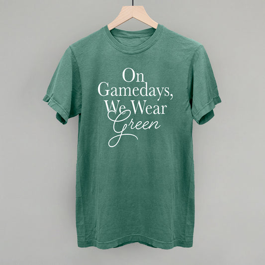On Gamedays, We Wear Green