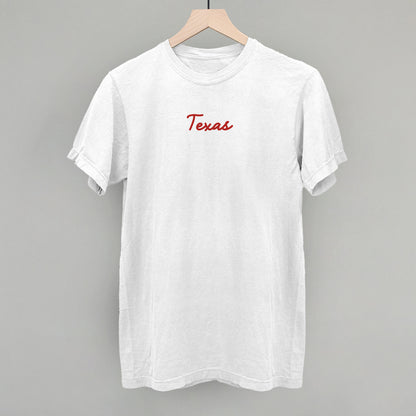 Texas Script (Red)