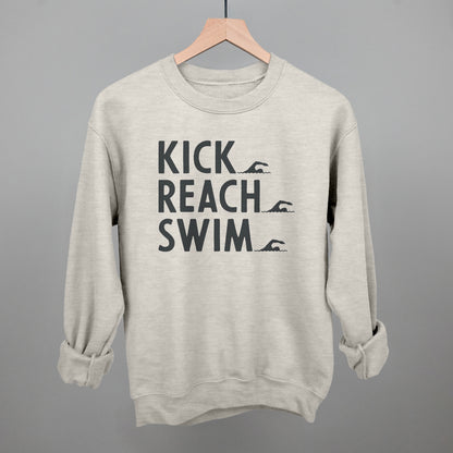 Kick Reach Swim Swimming