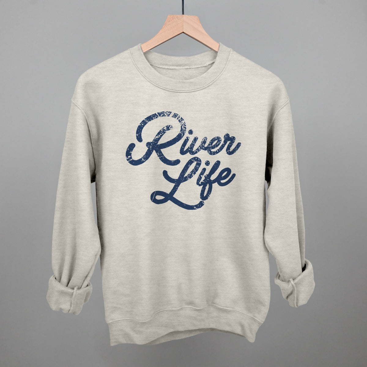 River Life (Distressed Script)