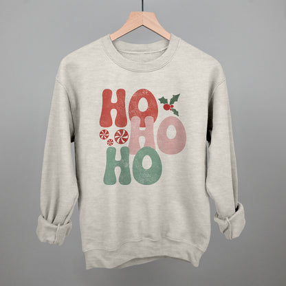 Ho Ho Ho (Pastel Distressed)