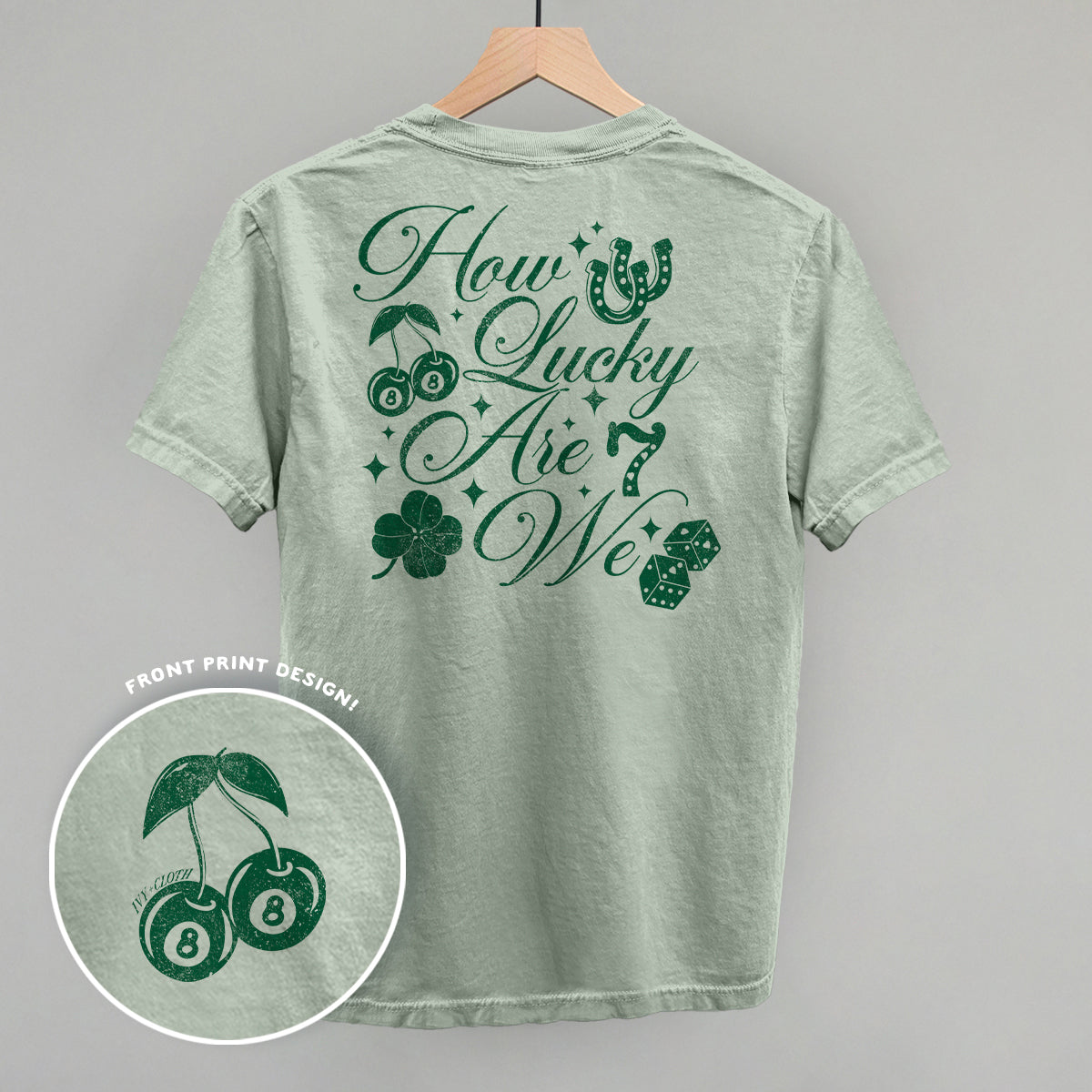 How Lucky Are We (Back Print)