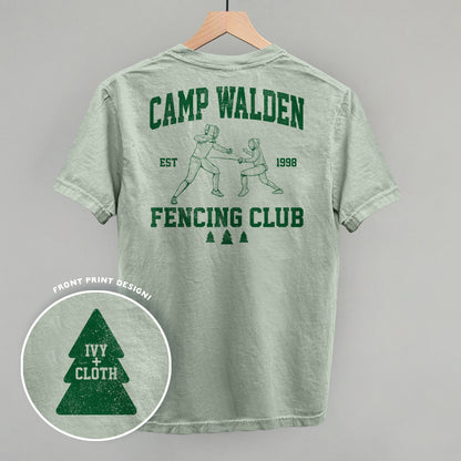 Camp Walden Fencing Club (Back Print)