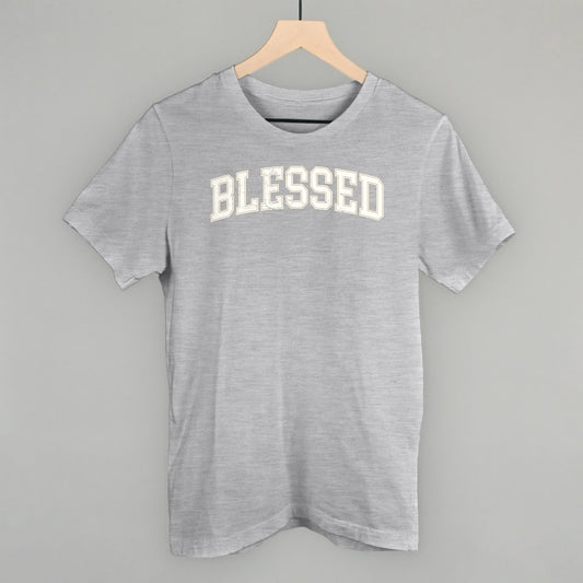 Blessed Distressed Collegiate