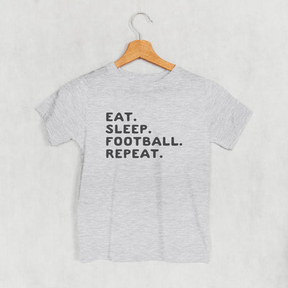 Eat Sleep Football Repeat (Kids)