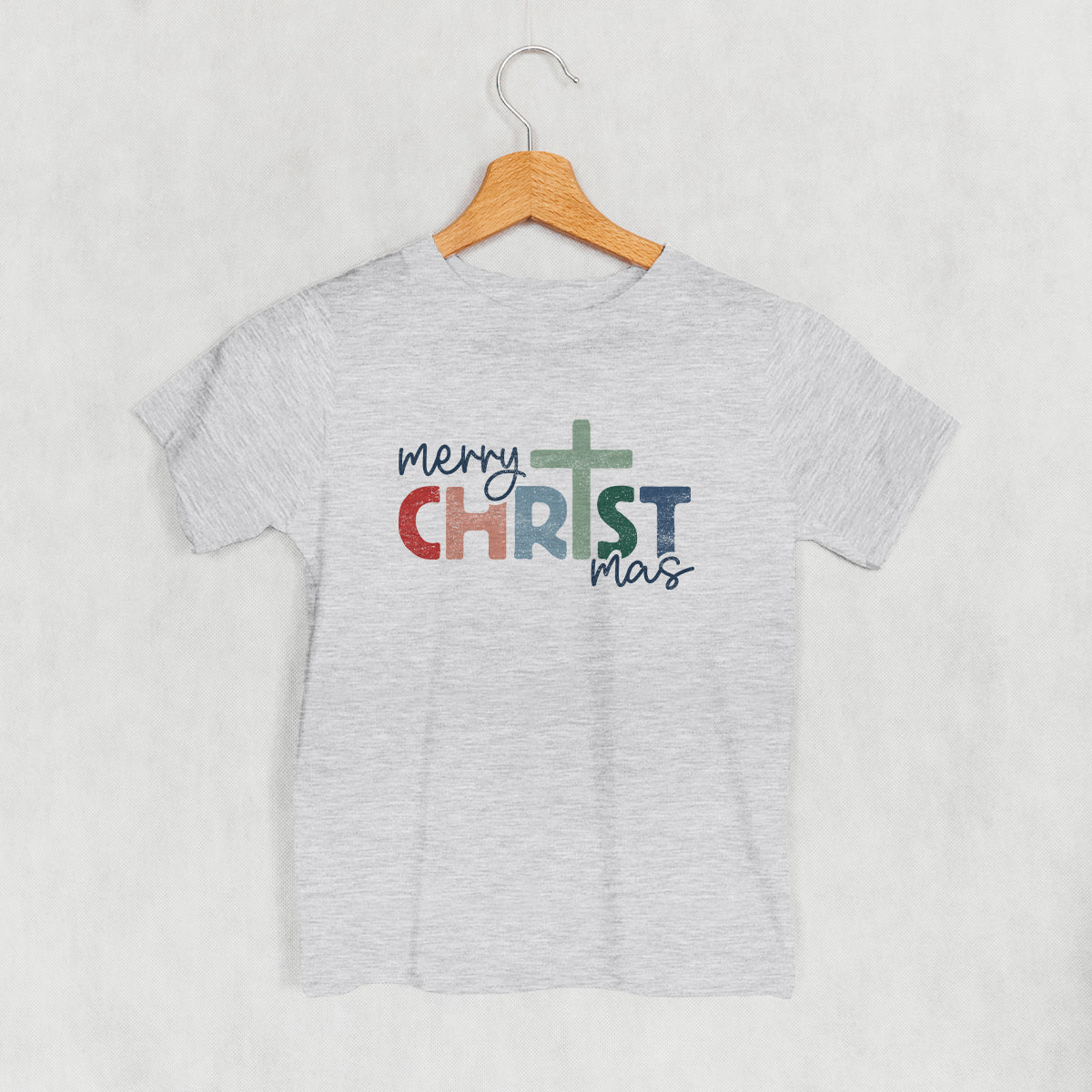 Merry Christmas (Cross + Script) (Kids)