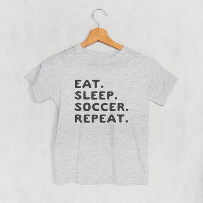 Eat Sleep Soccer Repeat (Kids)