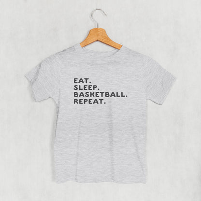 Eat Sleep Basketball Repeat (Kids)