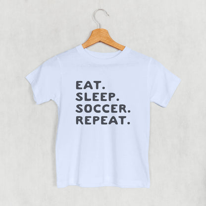 Eat Sleep Soccer Repeat (Kids)