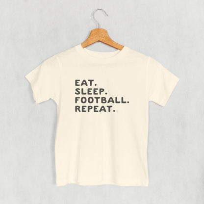 Eat Sleep Football Repeat (Kids)