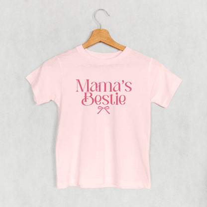 Mama's Bestie Pink Bow (Kids)