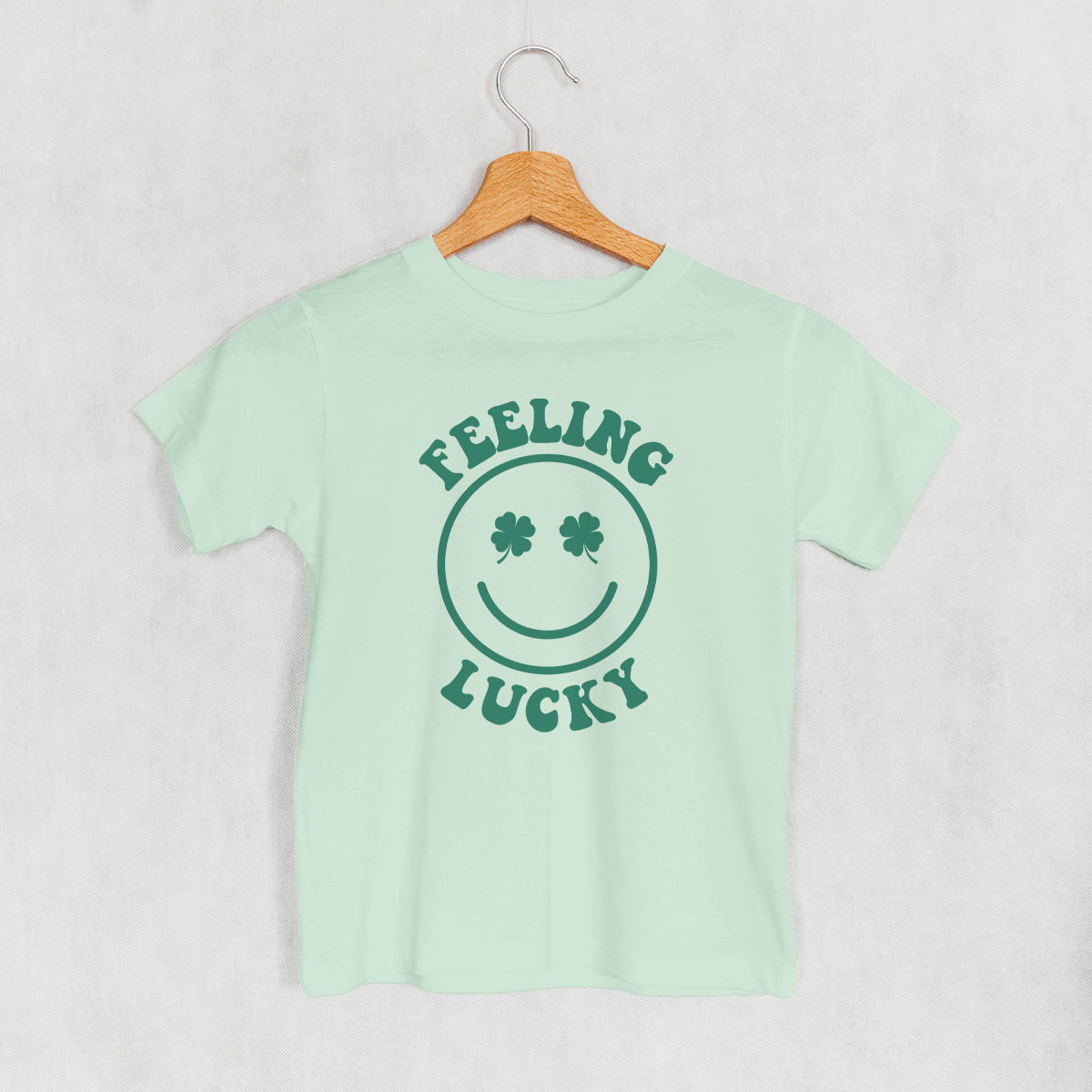 Feeling Lucky Smiley (Kids Green)