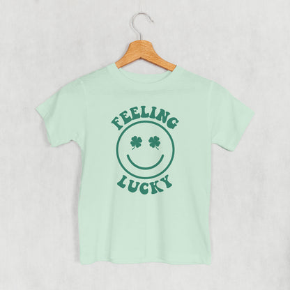 Feeling Lucky Smiley (Kids Green)