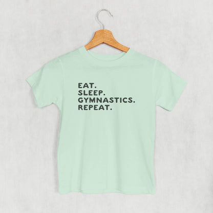 Eat Sleep Gymnastics Repeat (Kids)