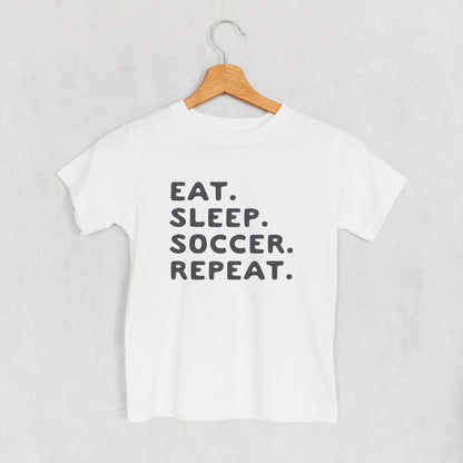 Eat Sleep Soccer Repeat (Kids)