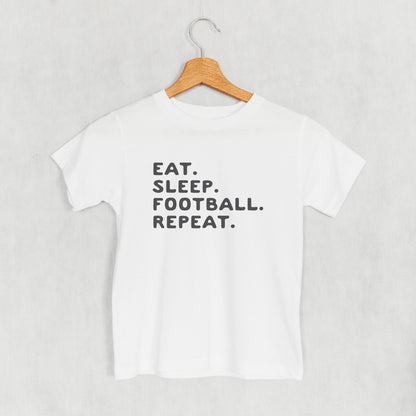 Eat Sleep Football Repeat (Kids)