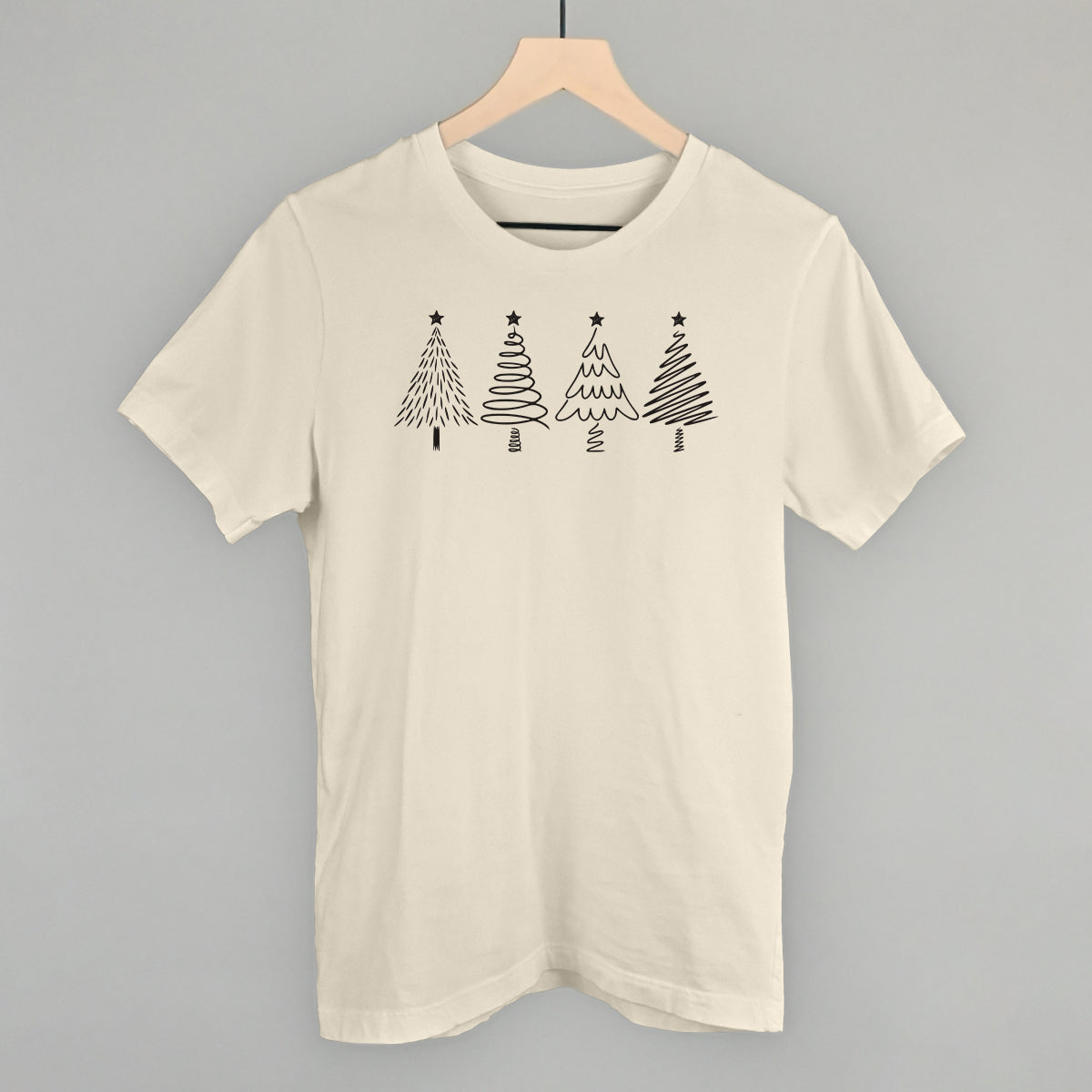 Christmas Tree Doodles (Black)