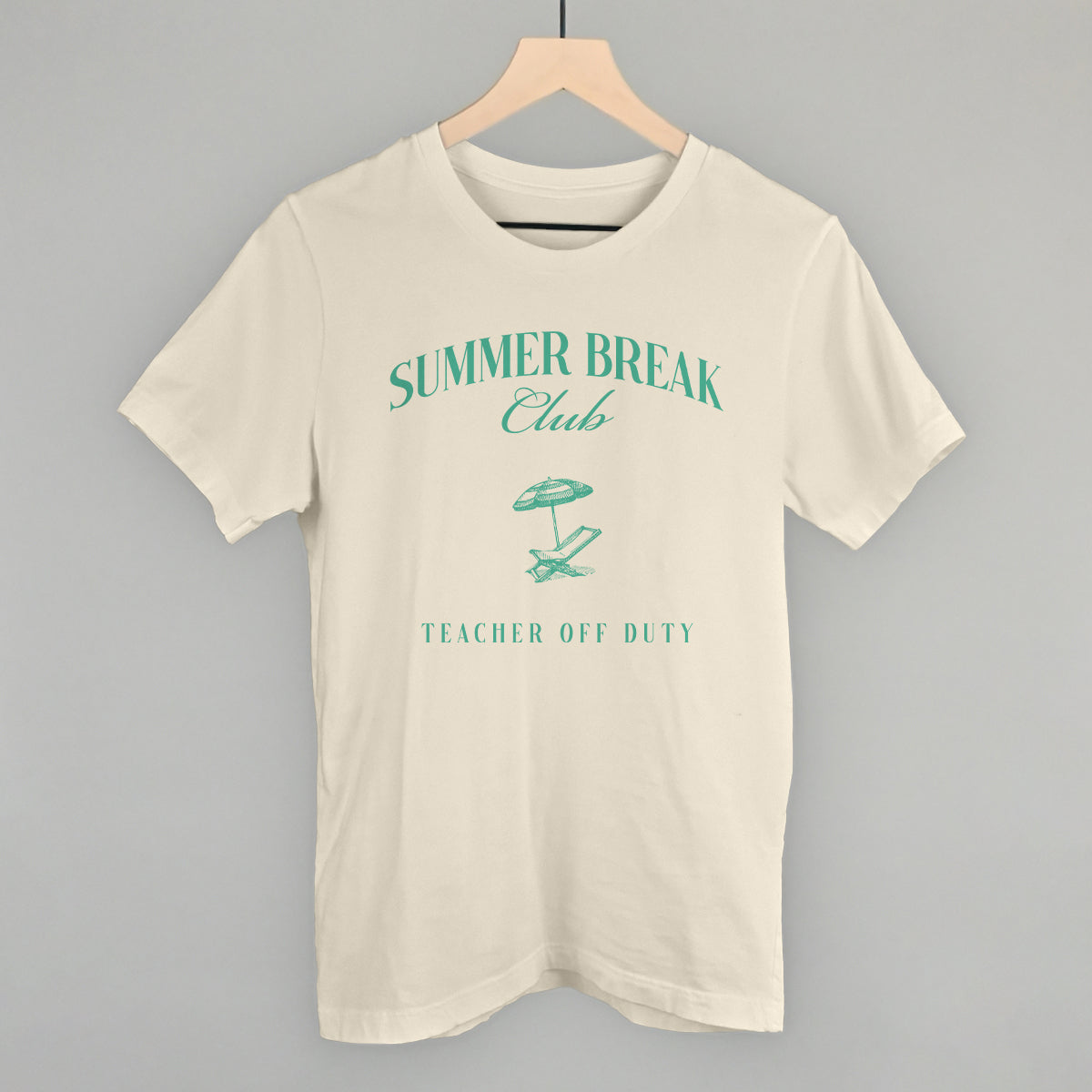 Summer Break Club Teacher Off Duty