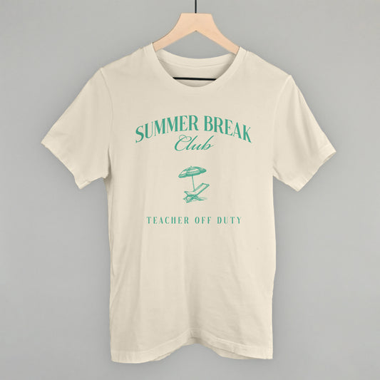 Summer Break Club Teacher Off Duty