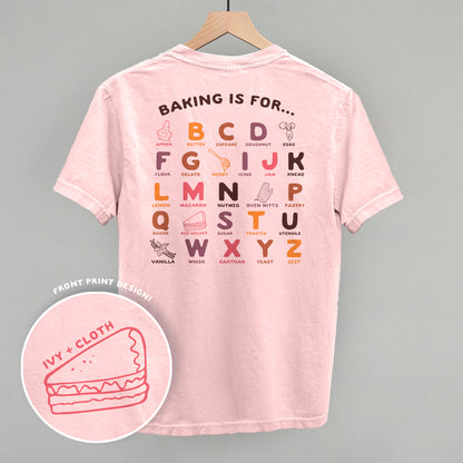 Baking Alphabet (Back Print)