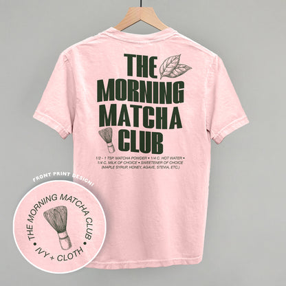 The Morning Matcha Club (Back Print)