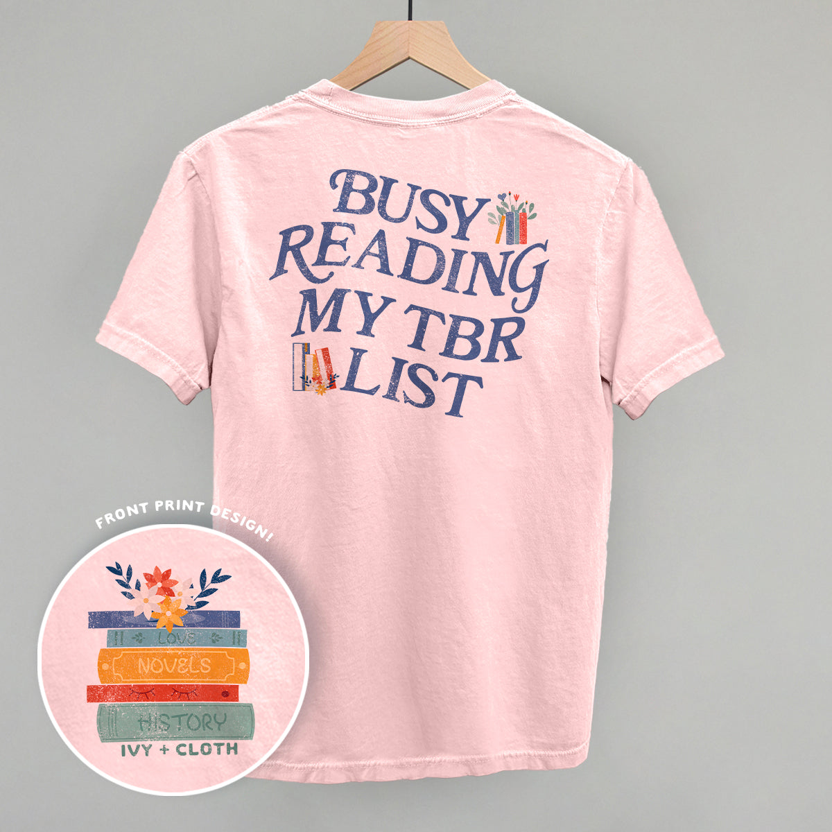 Busy Reading My TBR List (Back Print)