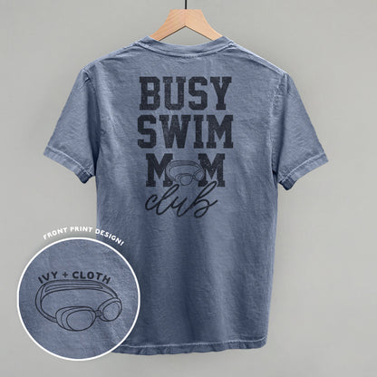 Busy Swim Mom Club (Back Print)