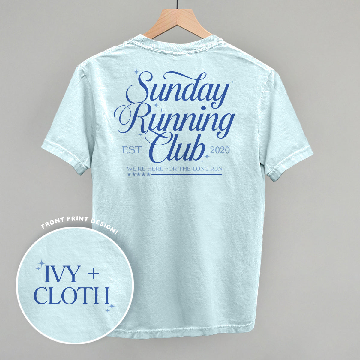 Sunday Running Club Script (Back Print)