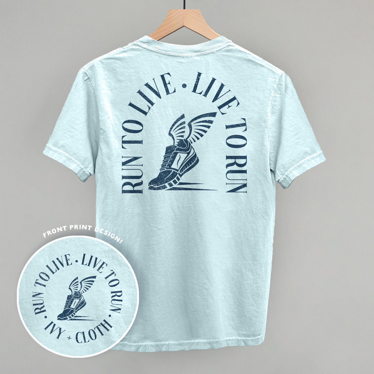 Run To Live, Live To Run (Back Print)