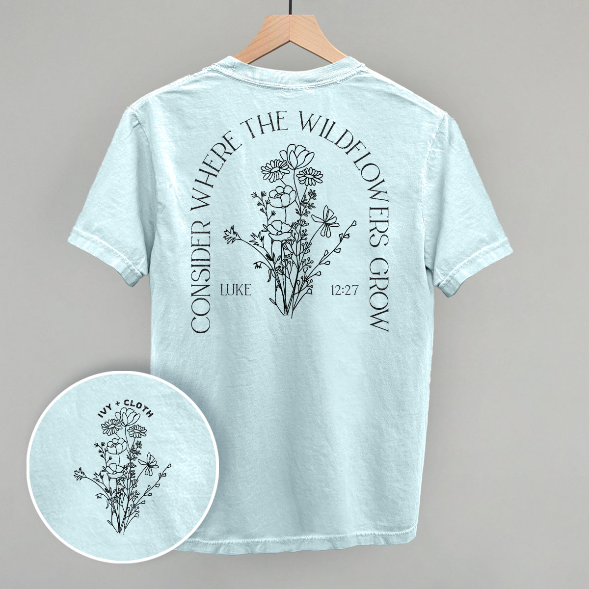 Consider Where The Wildflowers Grow (Back Print)