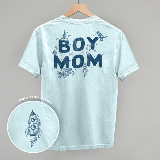 Boy Mom Doodles (Back Print)