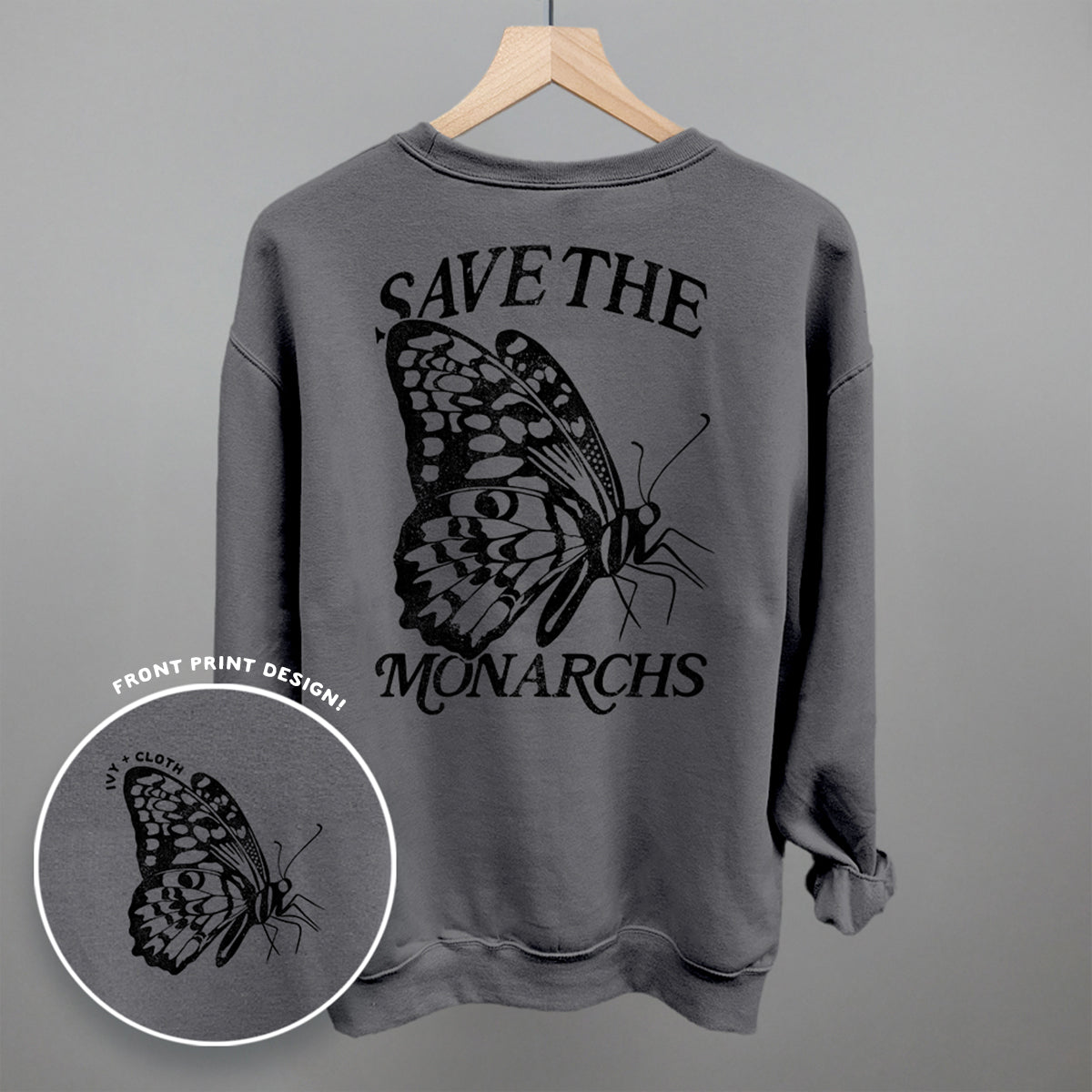 Save The Monarch (Back Print)