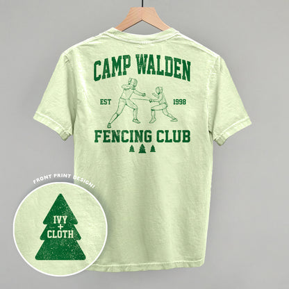 Camp Walden Fencing Club (Back Print)