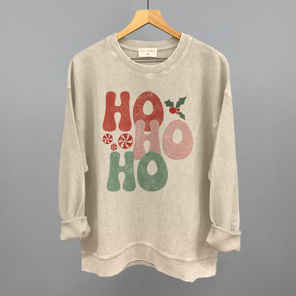 Ho Ho Ho (Pastel Distressed)