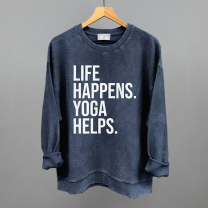 Life Happens Yoga Helps