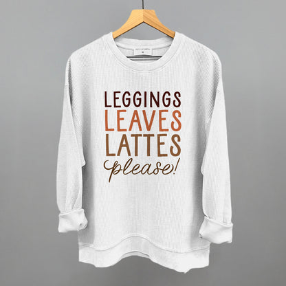 Leggings, Leaves, Lattes Please!