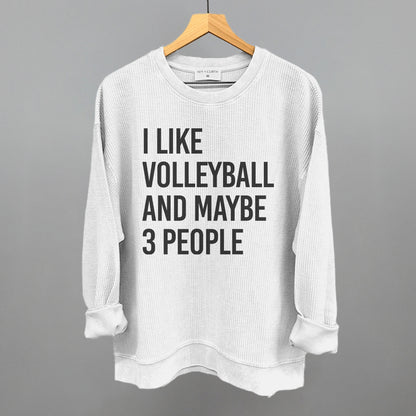 I Like Volleyball And Maybe 3 People