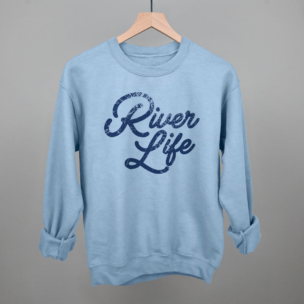 River Life (Distressed Script)