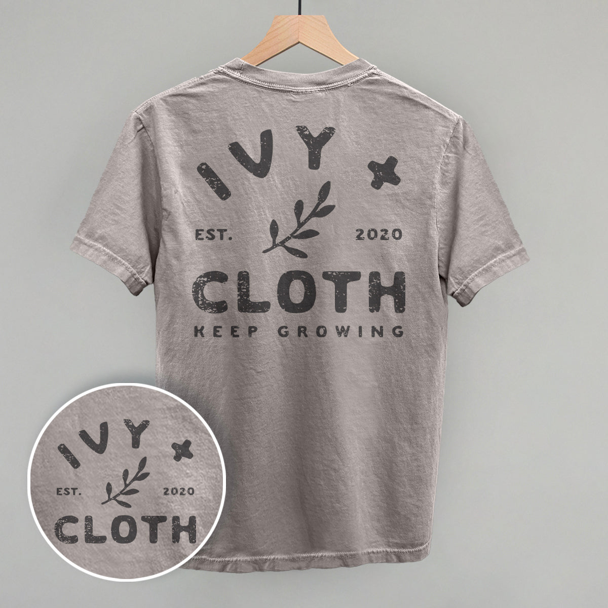 Ivy + Cloth Branded Distressed Tonal (Back Print)