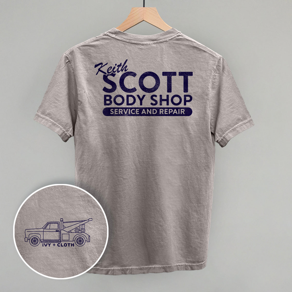 Keith Scott Body Shop (Back Print)