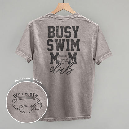 Busy Swim Mom Club (Back Print)