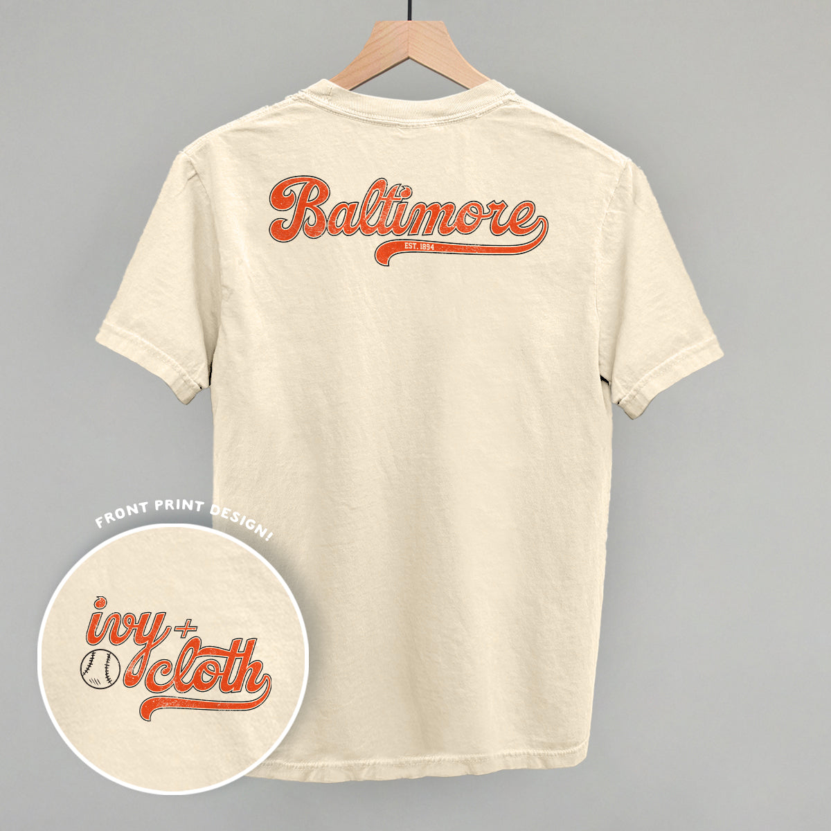 Baltimore Baseball (Back Print)