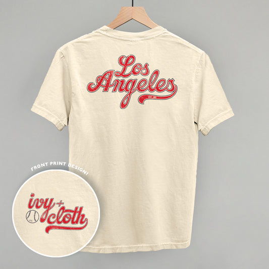 Los Angeles Baseball (Red) (Back Print)