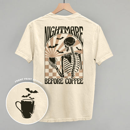 Nightmare Before Coffee (Back Print)