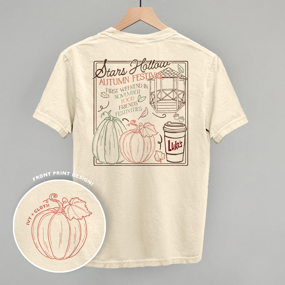 Stars Hollow Autumn Festival (Back Print)