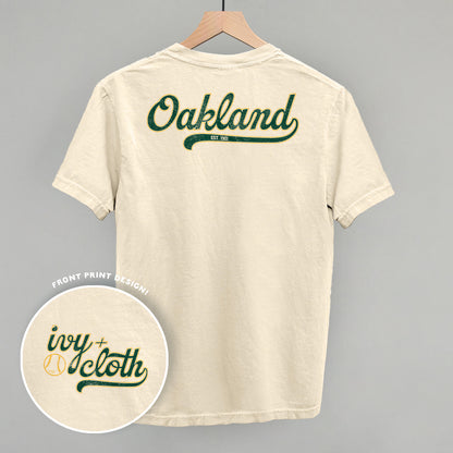 Oakland Baseball (Back Print)